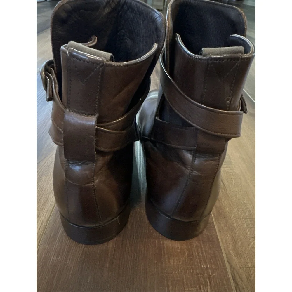PAUL STUART / Stuart's Choice Boots With Joh.‎ Rendenbach Soles Sz 9.5D Brown